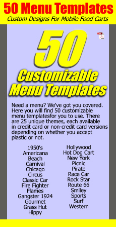 50 Custom Menu Templates