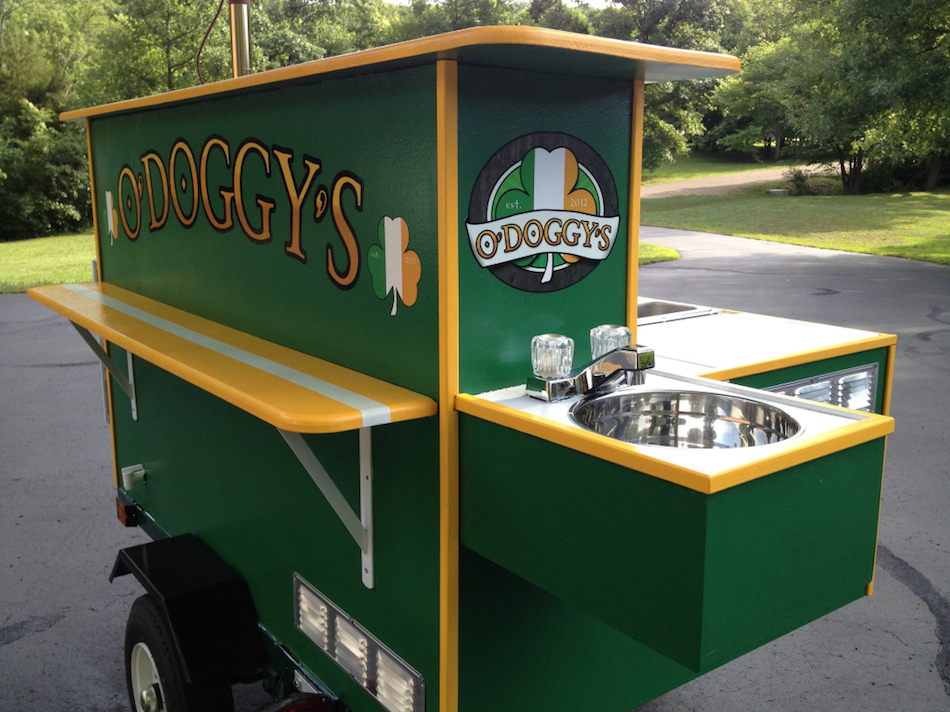 O'Doggies E-Z Built Hot Dog Cart